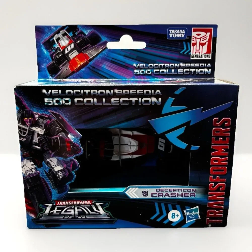Transformers Crasher Velocitron Speedia 500 Collection Legacy Decepticon NEW